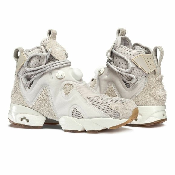 Reebok Furikaze Future Sz 4 Mens / 5.5 Womens Beig - Picture 3 of 11